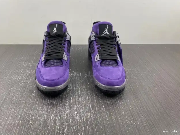 Cheap Jordan Purple Air x Scott 4 Suede Travis 0322